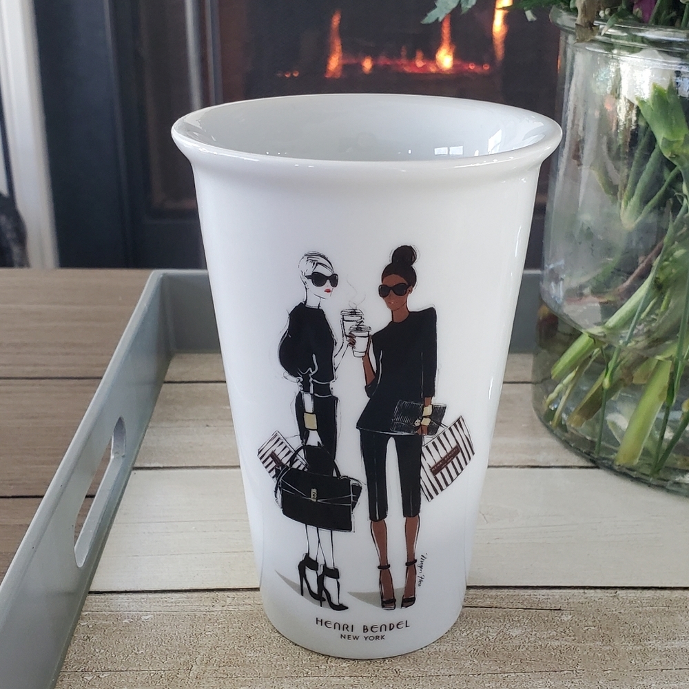 Henri Bendel Shoppers Coffee Cup